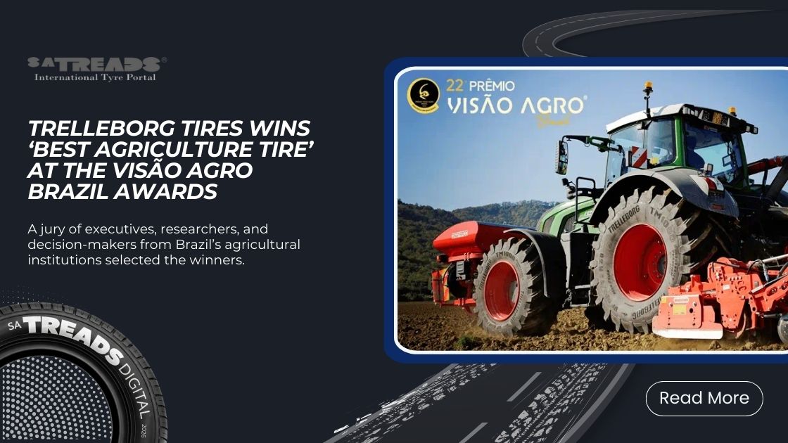 Trelleborg Tires Wins ‘Best Agriculture Tire’ at the Visão Agro Brazil Awards