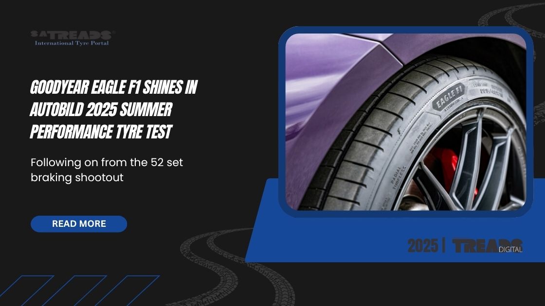 Goodyear Eagle F1 shines in Autobild 2025 Summer Performance Tyre Test