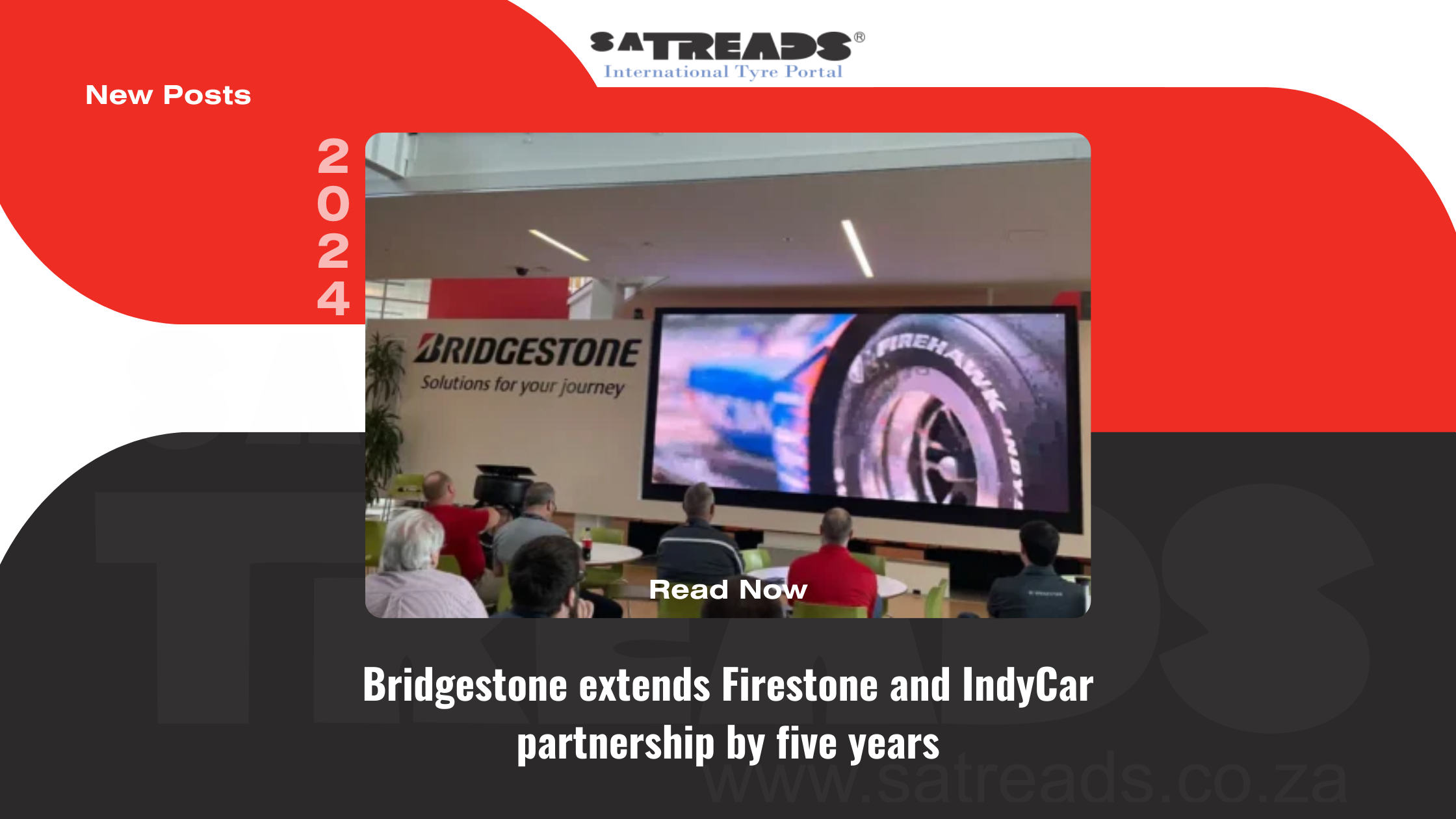 Bridgestone extends Firestone and IndyCar partnership by five years