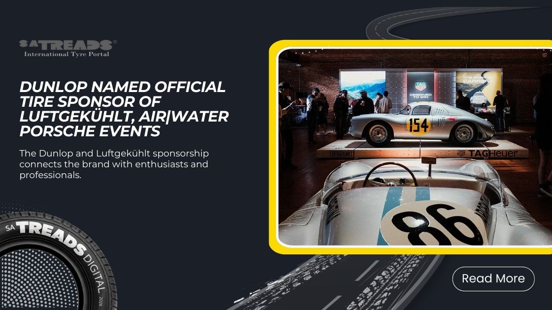 Dunlop Named Official Tire Sponsor of Luftgekühlt, Air|Water Porsche Events