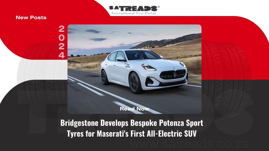 Bridgestone Develops Bespoke Potenza Sport Tyres for Maserati’s First All-Electric SUV