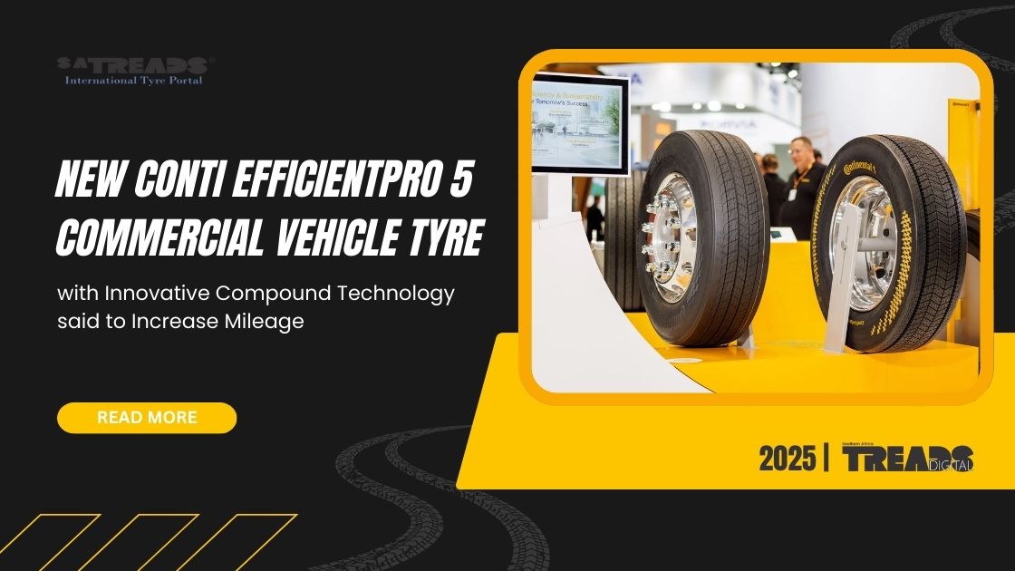 New Conti EfficientPro 5 Commercial Vehicle Tyre with Innovative Compound Technology said to Increase Mileage