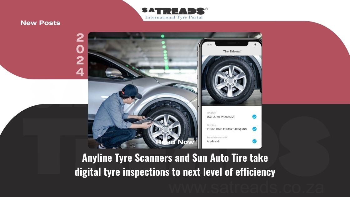 Anyline Tyre Scanners and Sun Auto Tire take digital tyre inspections to next level of efficiency