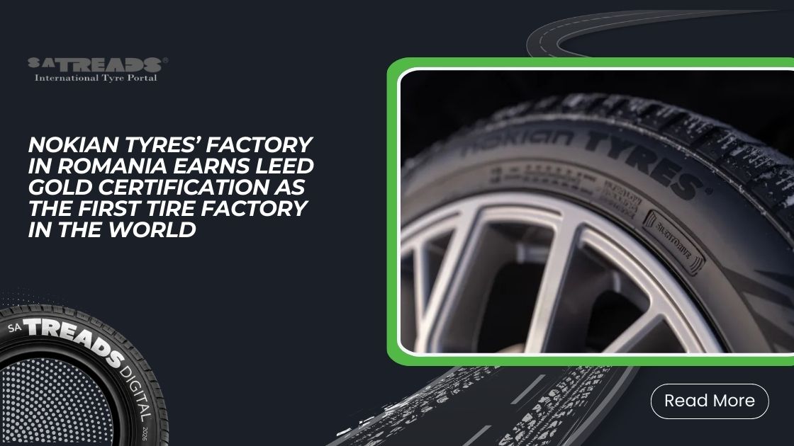 Nokian Tyres’ factory in Romania earns LEED Gold certification as the first tire factory in the world