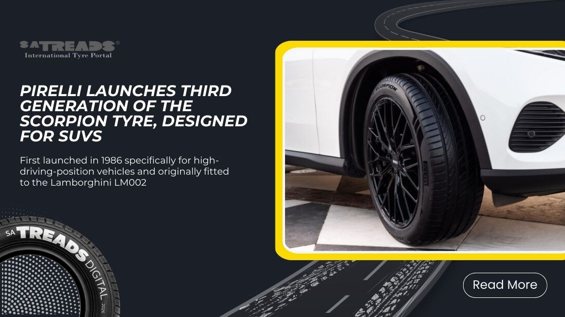 PIRELLI LAUNCHES THIRD GENERATION OF THE SCORPION TYRE, DESIGNED FOR SUVs