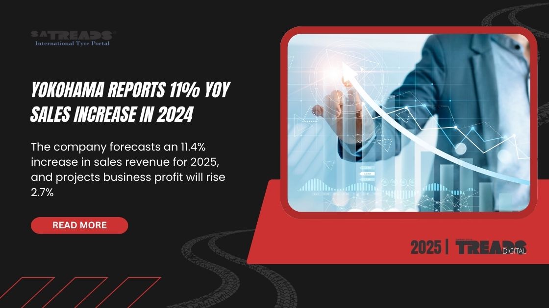 Yokohama Reports 11% YOY Sales Increase in 2024