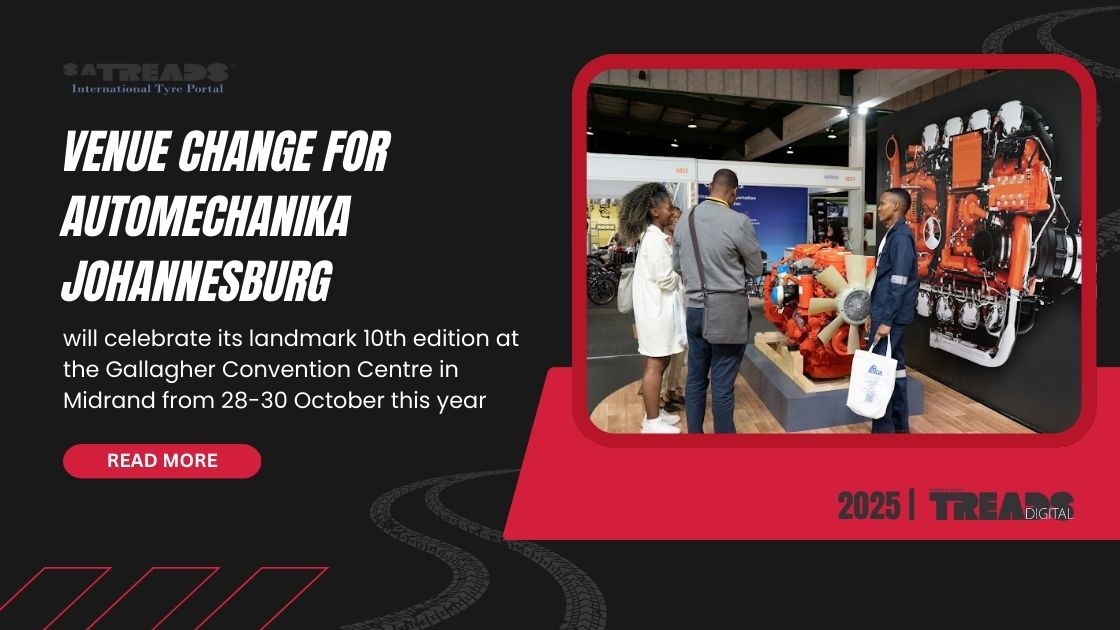 Venue change for Automechanika Johannesburg