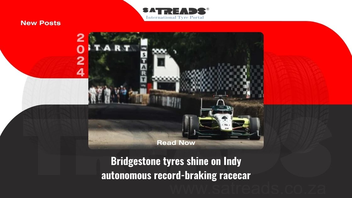 Bridgestone tyres shine on Indy autonomous record-braking racecar