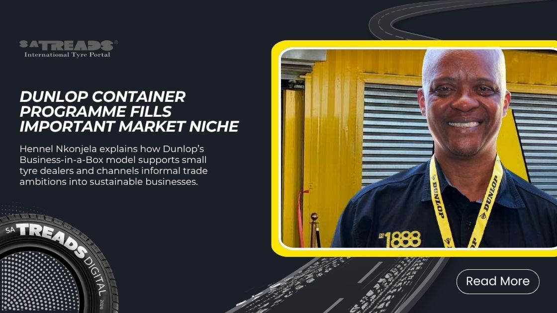 Dunlop Container Programme Fills Important Market Niche