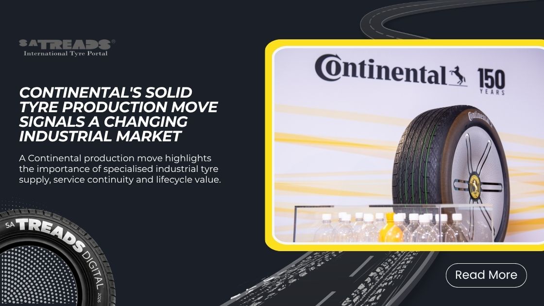 Continental's solid tyre production move signals a changing industrial market