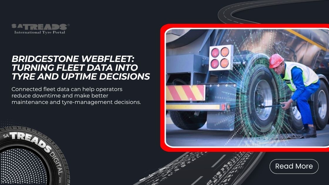 Bridgestone Webfleet: turning fleet data into tyre and uptime decisions