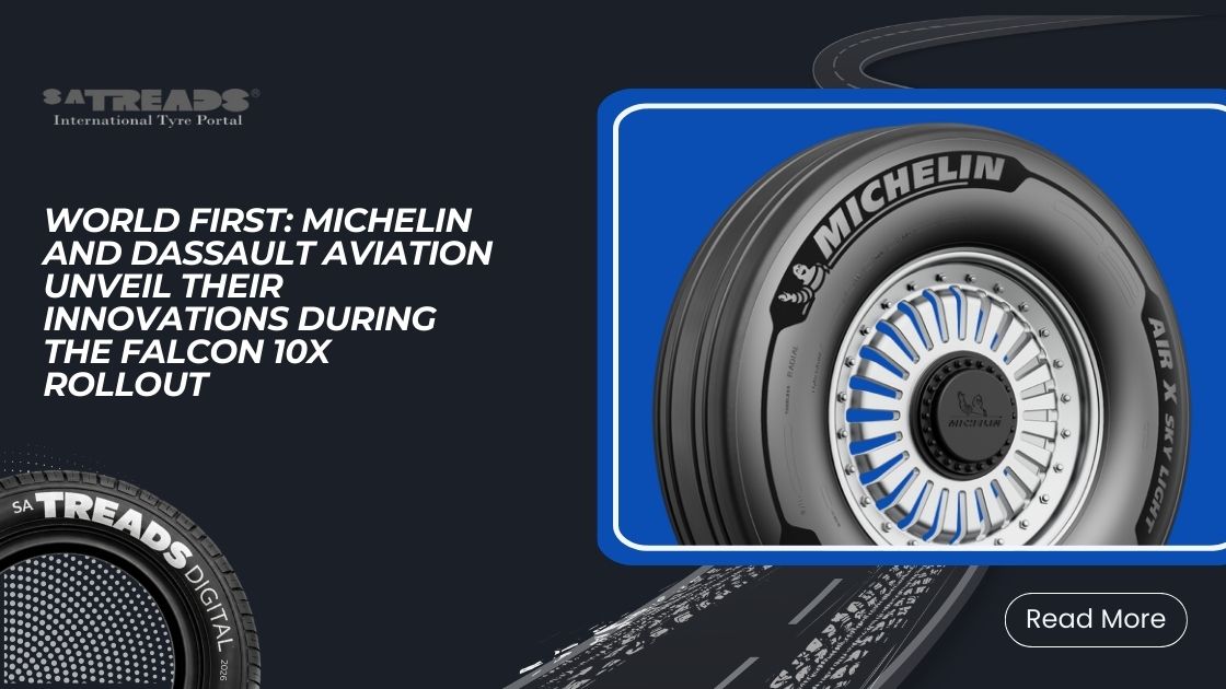 World First: Michelin and Dassault Aviation unveil their innovations during the Falcon 10X Rollout
