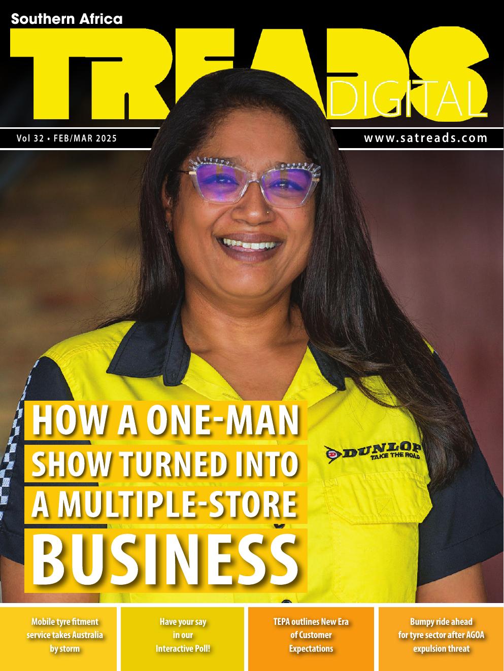 SA Treads Digital Feb|Mar ’25 cover