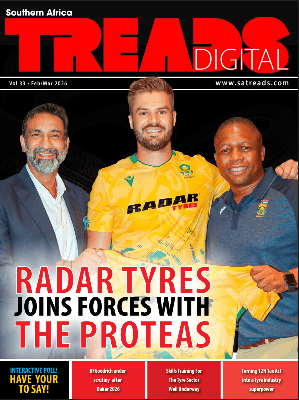 SA Treads Digital Feb/March '26 cover
