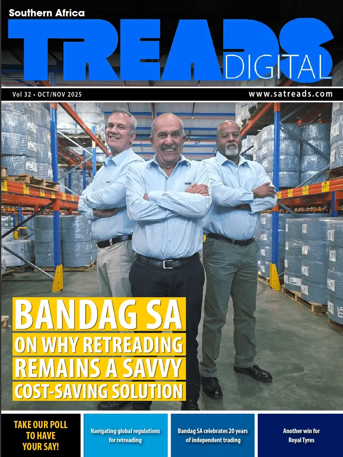 SA Treads Digital Oct/Nov '25 cover